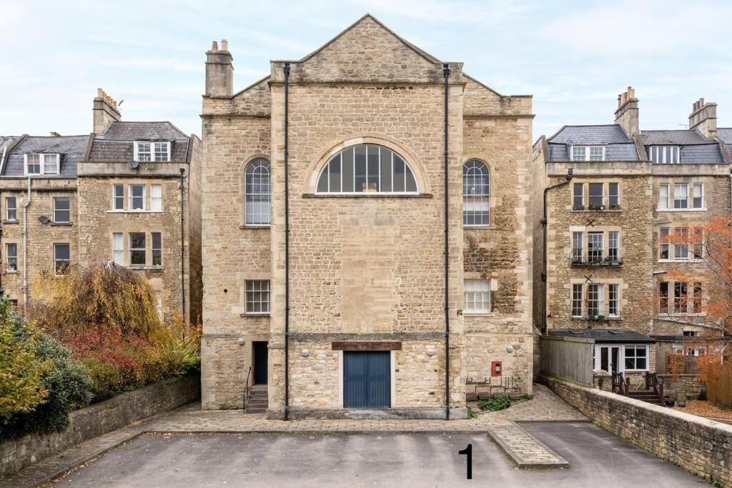 Stunning 2 Bedroom Apartment In Converted Chapel Bath Exterior photo